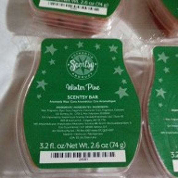 Scentsy Bar WINTER PINE 3.2 oz Authentic(Set of 4) scented wax - Picture 2 of 3